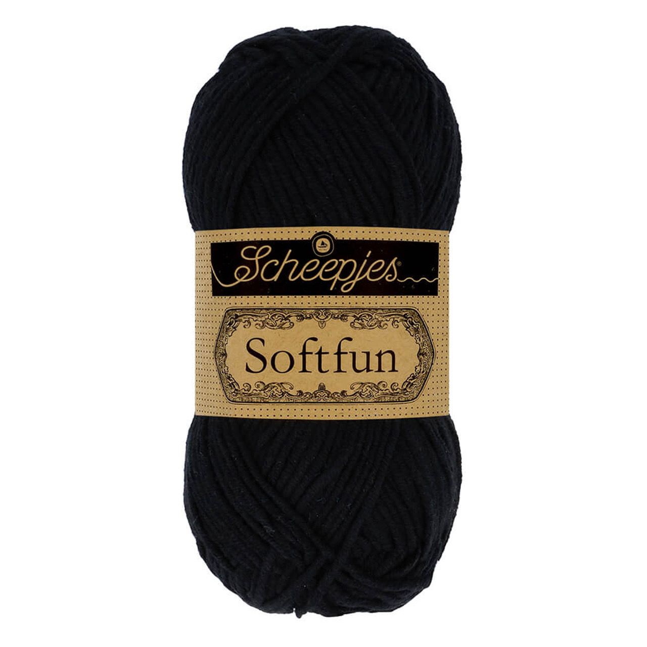 Scheepjes Softfun - 2408 Black
