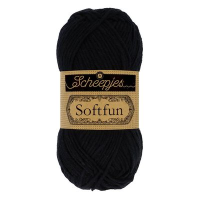 Scheepjes Softfun - 2408 Black