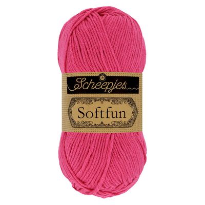 Scheepjes Softfun - 2495 Hot Pink