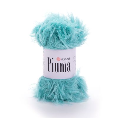 YarnArt Piuma 4412 - Aqua Blue
