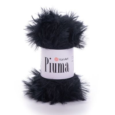 YarnArt Piuma 4420 - Black