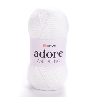 YarnArt Adore 330 - White