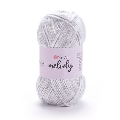 YarnArt Melody 881 - Light Grey