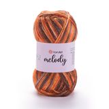 YarnArt Melody 910 - Variegated Oranges