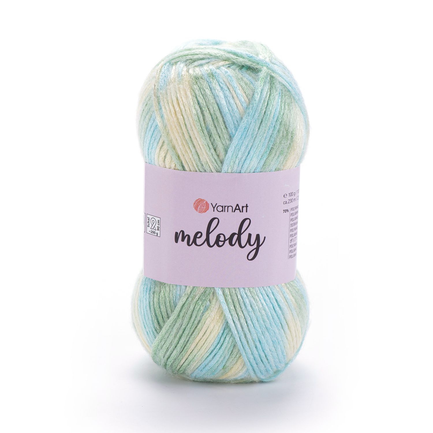 YarnArt Melody 909 - Variegated Pastels