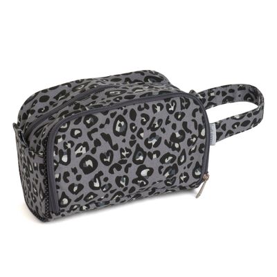Crochet Bag with Side Pocket - Leopard
