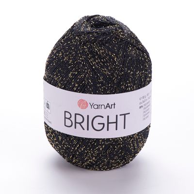 YarnArt Bright 105 - Black / Gold