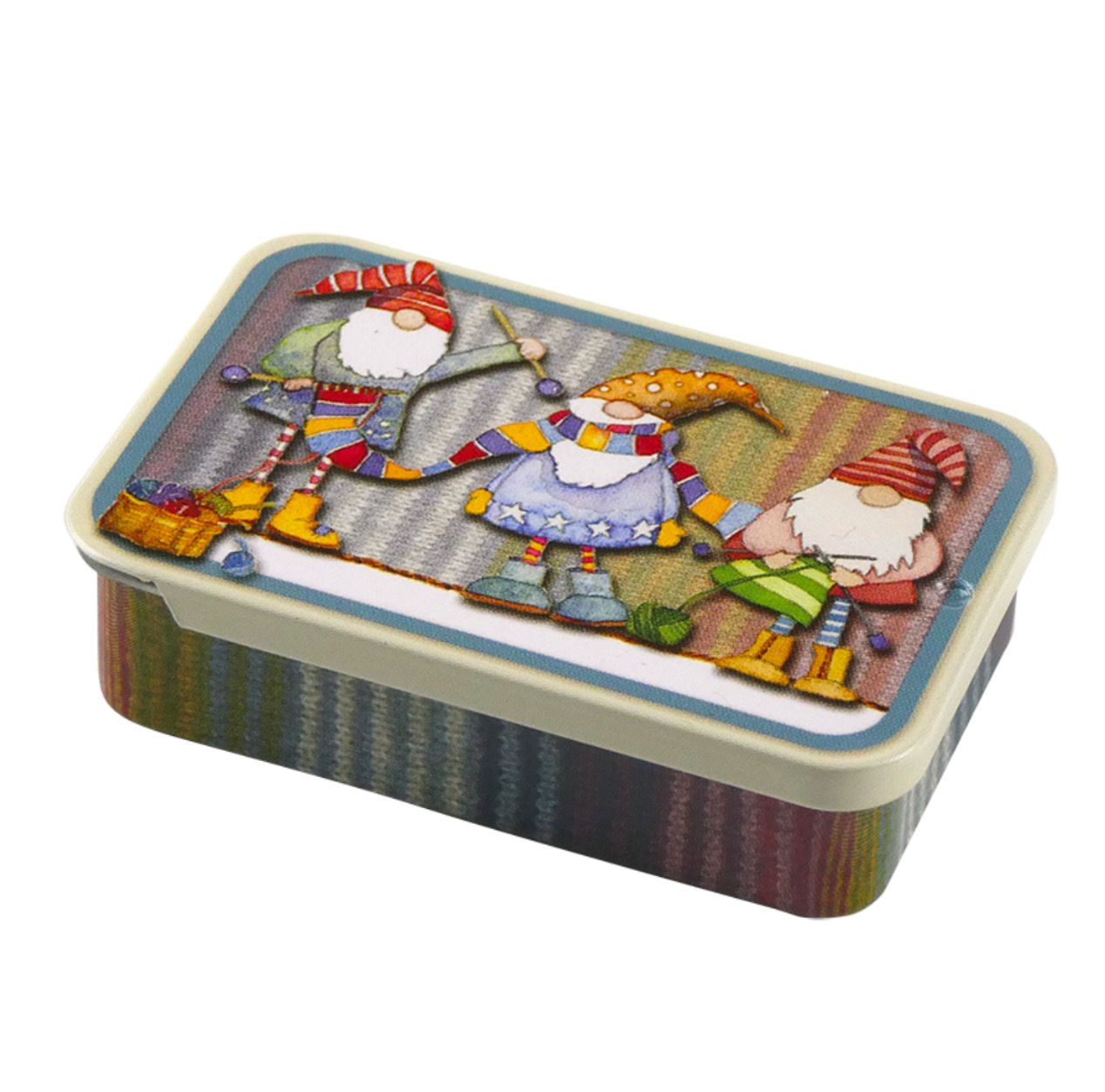 Emma Ball Mini Tin - Knitting Gnomes