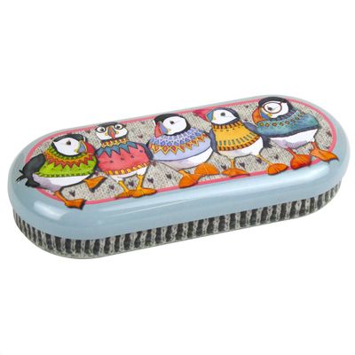 Emma Ball Glasses Case - Woolly Puffins