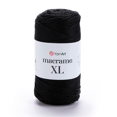 YarnArt Macrame XL 148 - Black