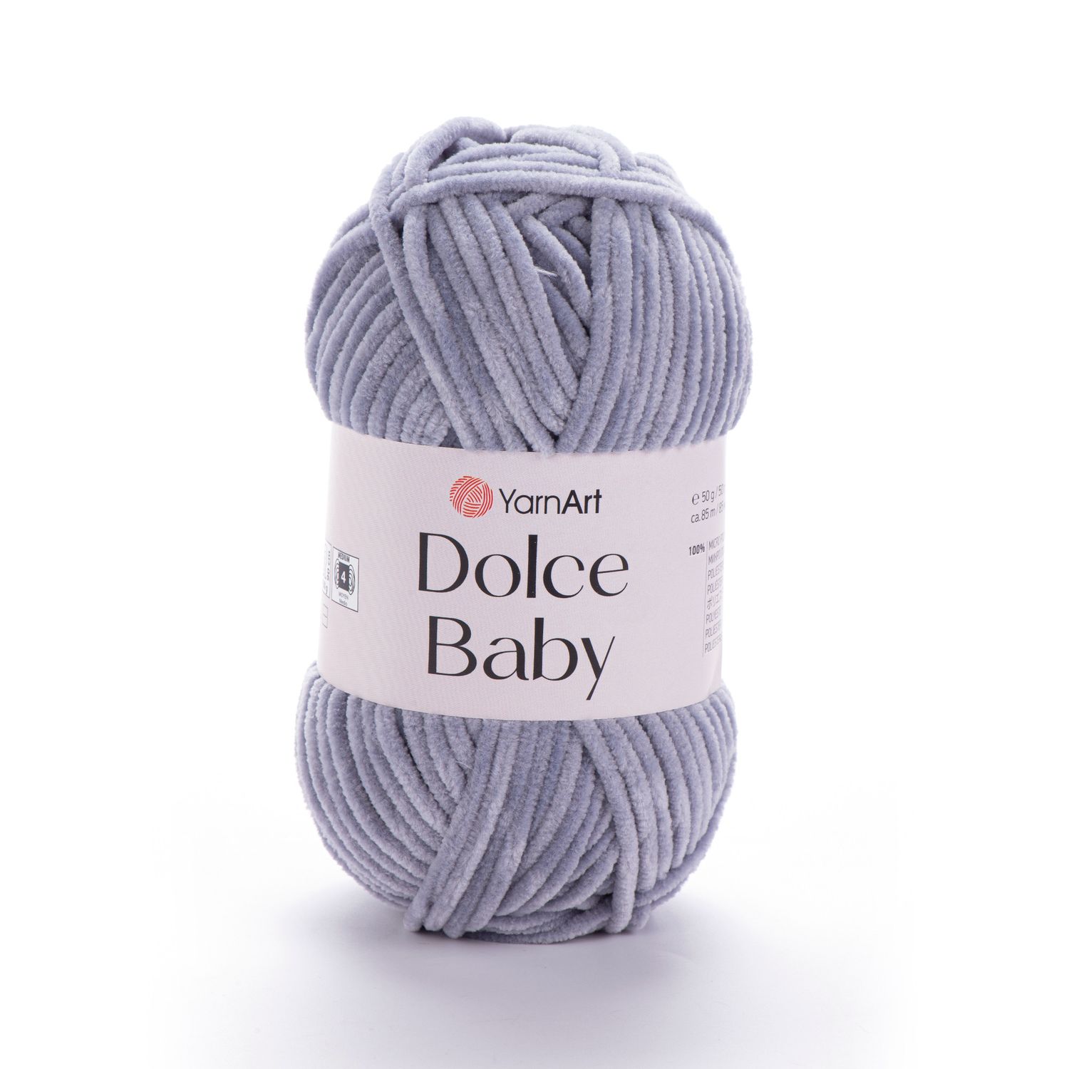 YarnArt Dolce Baby 782 - Light Grey