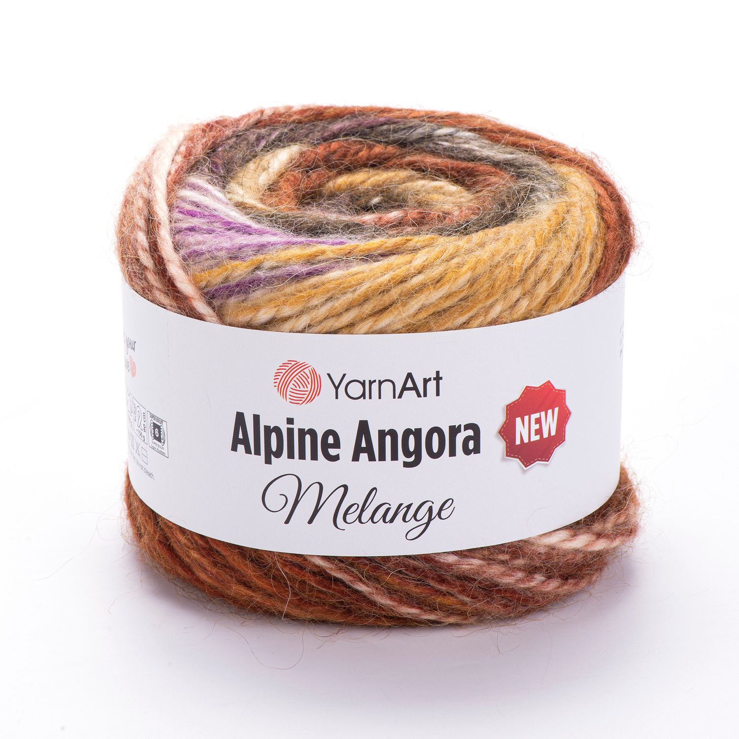 YarnArt Alpine Angora Melange - 6410
