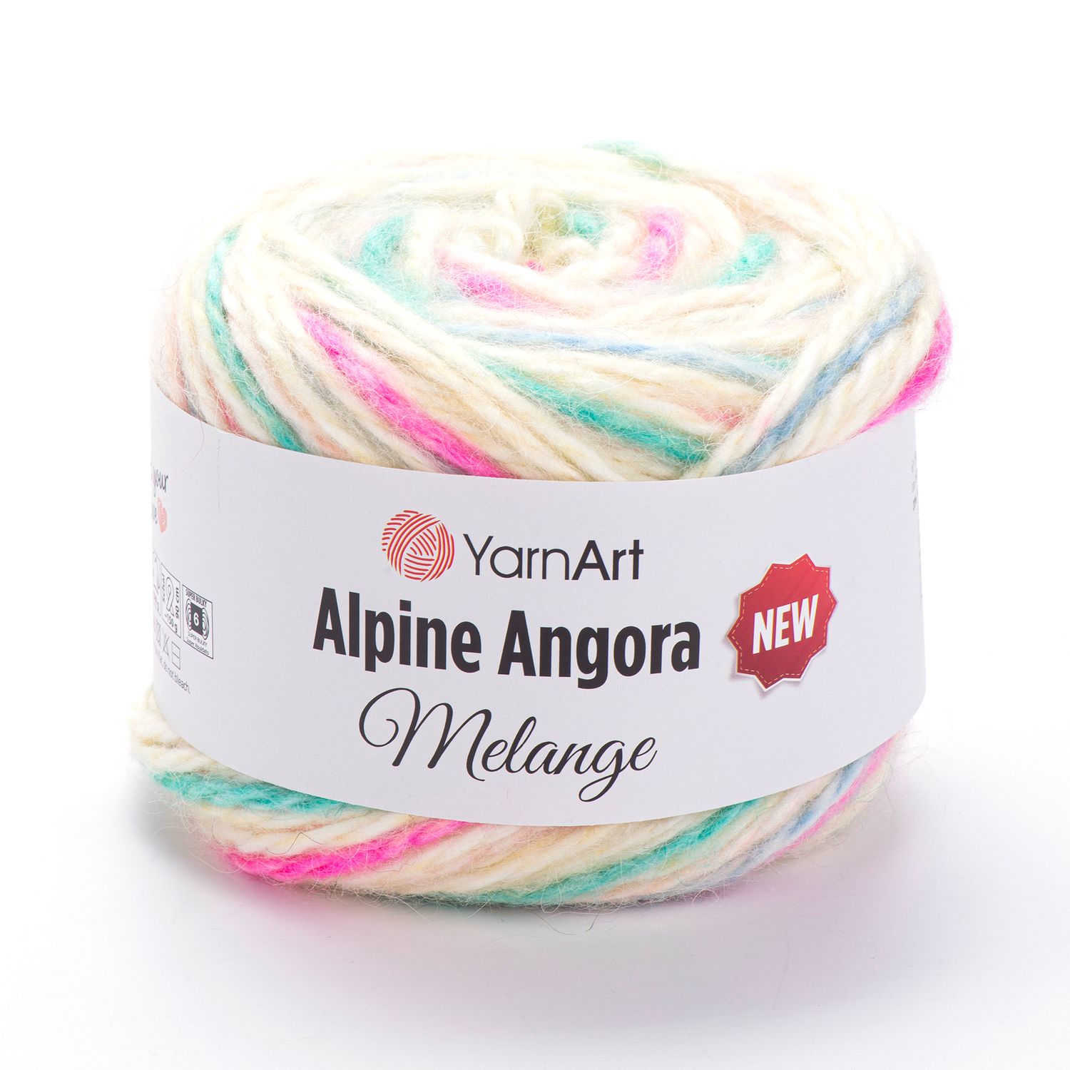YarnArt Alpine Angora Melange - 6407