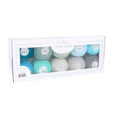Scheepjes Candy Floss 10x20g - Earl Grey