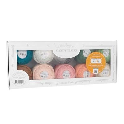 Scheepjes Candy Floss 10x20g - Studio Manya
