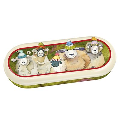Emma Ball Glasses Case - Happy Sheep