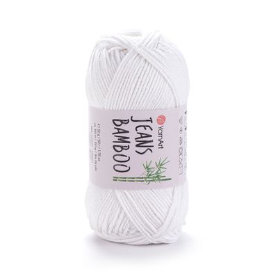 YarnArt Jeans Bamboo 101 - White
