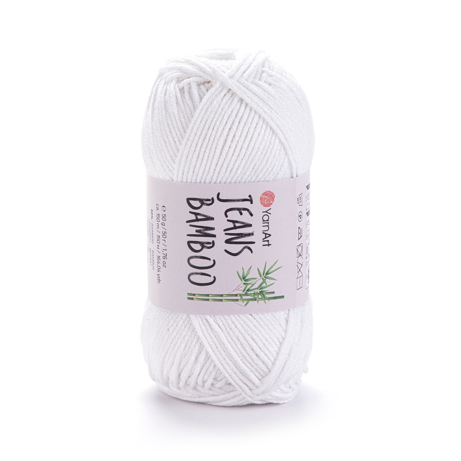 YarnArt Jeans Bamboo 101 - White