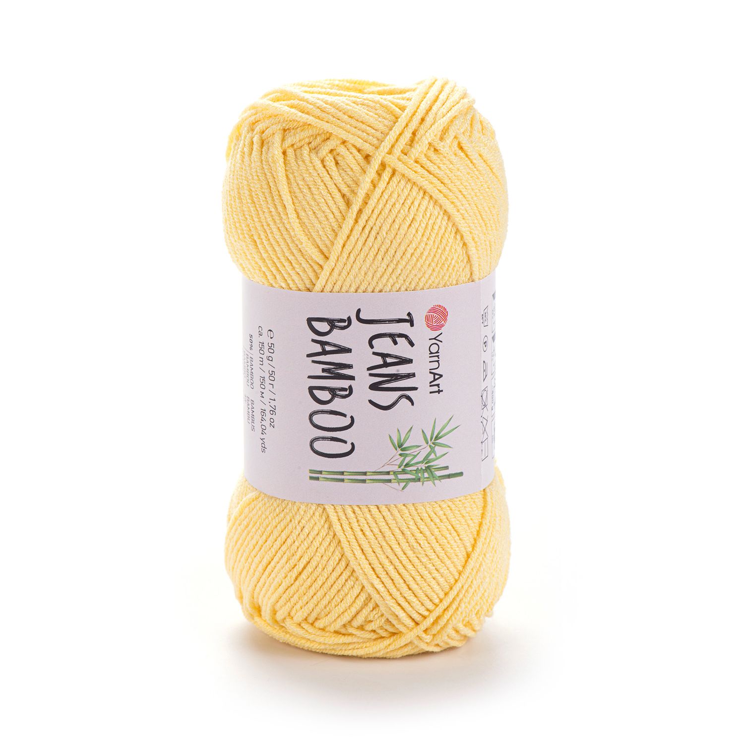 YarnArt Jeans Bamboo 105 - Light Yellow