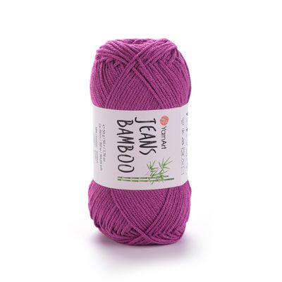YarnArt Jeans Bamboo 117 - Dark Pink