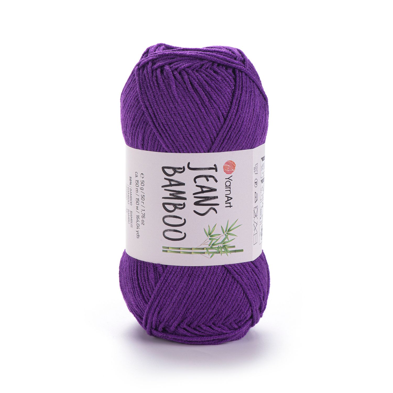 YarnArt Jeans Bamboo 118 - Eggplant Purple