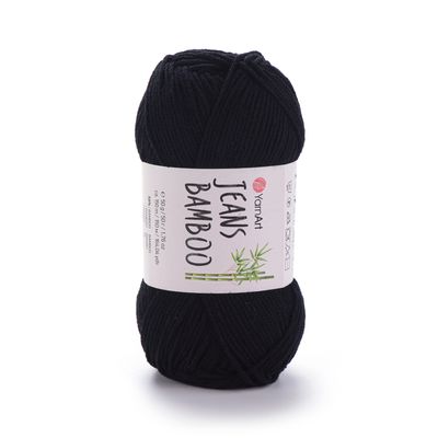 YarnArt Jeans Bamboo 135 - Black