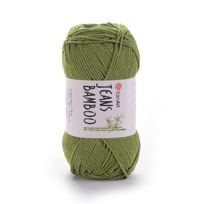 YarnArt Jeans Bamboo 137 - Moss Green