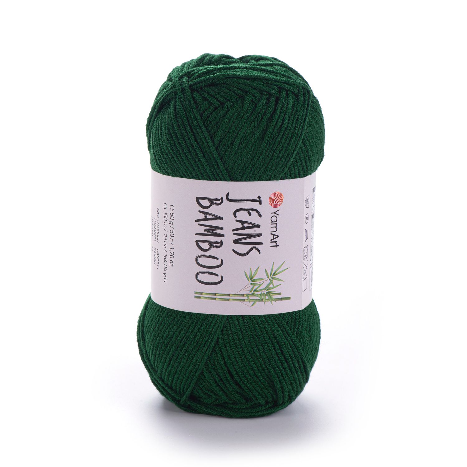 YarnArt Jeans Bamboo 139 - Dark Green