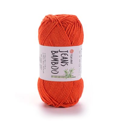 YarnArt Jeans Bamboo 141 - Bright Orange
