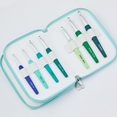 KnitPro Waves 2.0 : 14 Piece Grande Hook Set