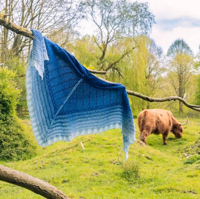 FREE Ocean Deep Shawl Pattern