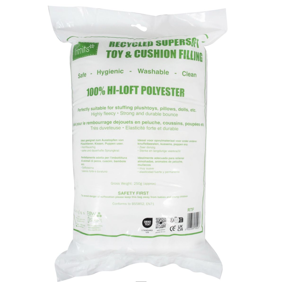 Trimits Recycled Toy Stuffing / Filling 250g