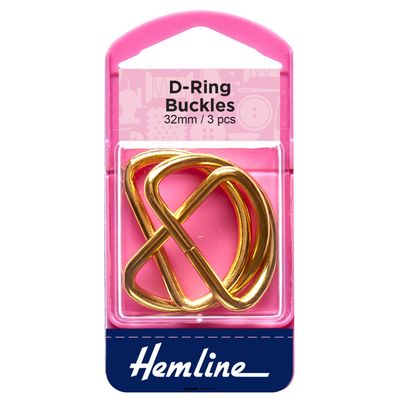 D Rings - 32mm - Gold