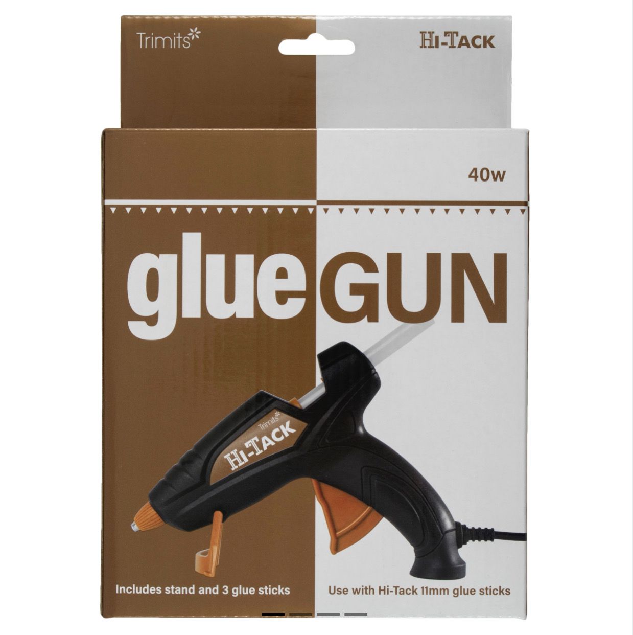 Hi-Tack Large Glue Gun: 40w