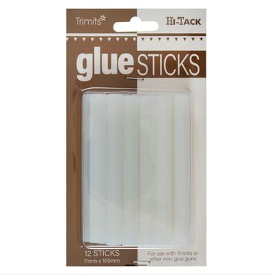 Hi-Tack Glue Gun Sticks 11mm: 12 pieces