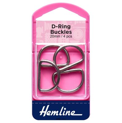 D Rings - 20mm - Nickel