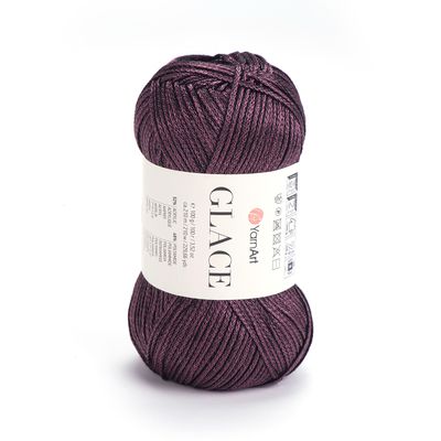 YarnArt Glace - 7302 Darkest Purple