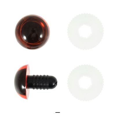 Trimits - 10.5mm Amber Toy Eyes - Pack of 6 (3 pairs)