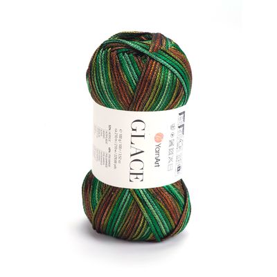 YarnArt Glace - 7205 - Greens / Browns