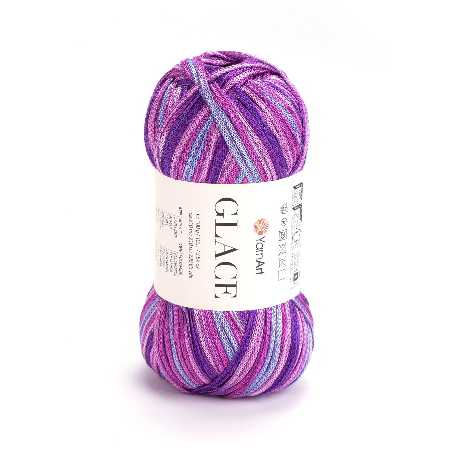 YarnArt Glace - 7207 - Pinks / Purples
