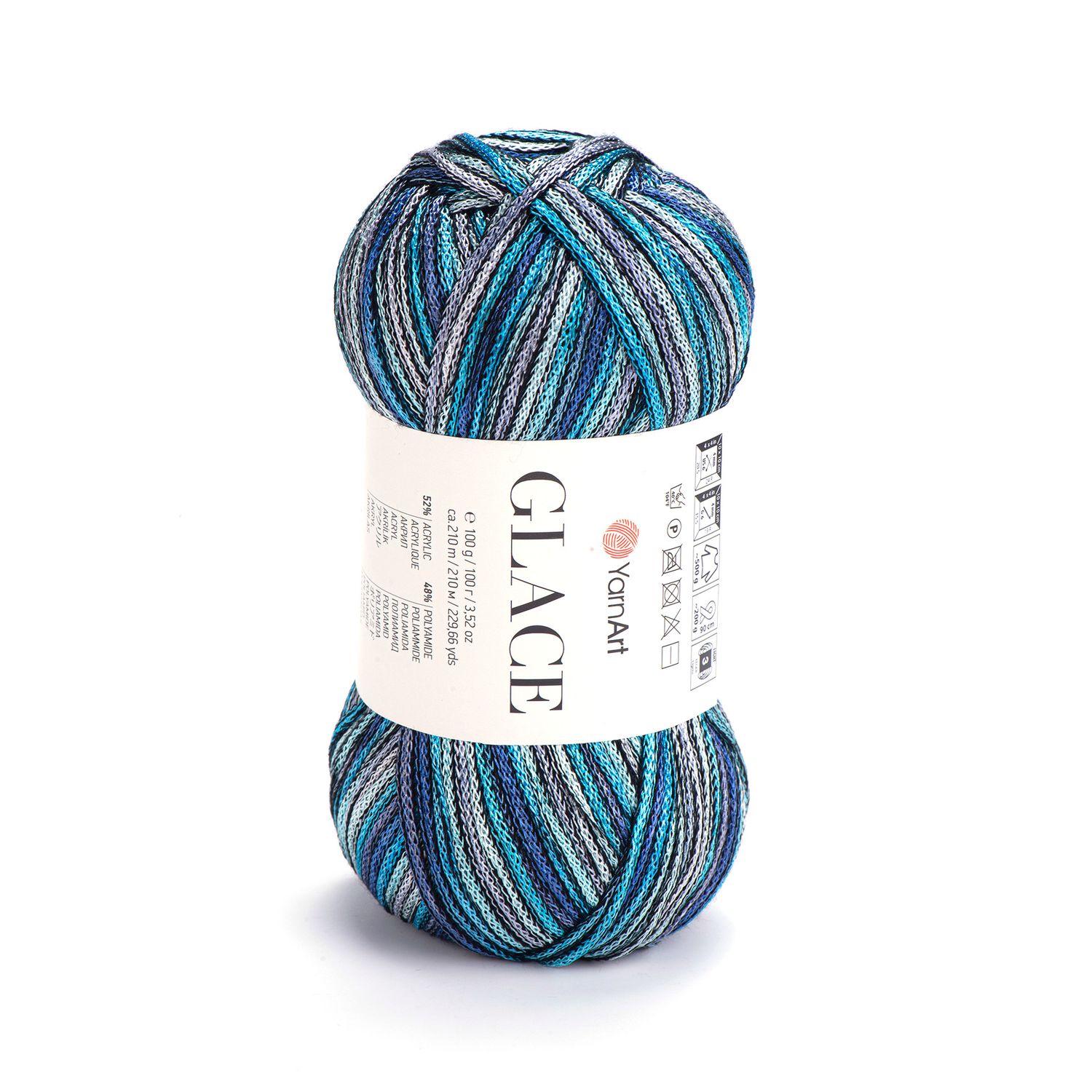 YarnArt Glace - 7201 - Blues