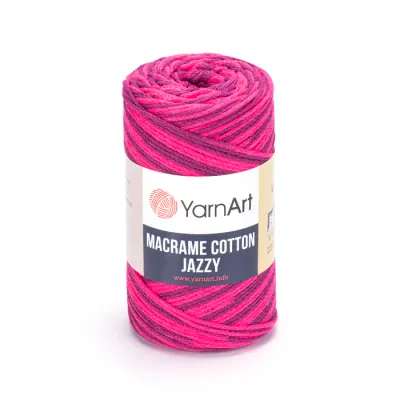 YarnArt Macrame Cotton Jazzy 1220 - Pink / Purple