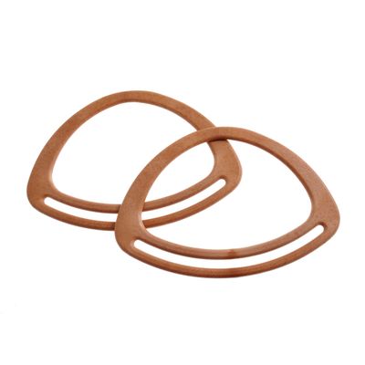 Bag Handles - 7in Light Brown