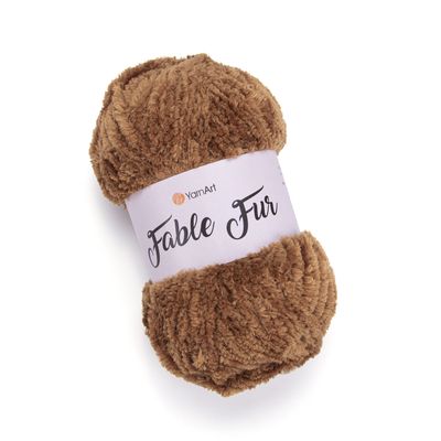 YarnArt Fable Fur 970 - Brown