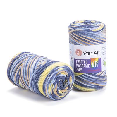 YarnArt Twisted Macrame 3mm VR 915 YarnArt Twisted Macrame 3mm VR 915