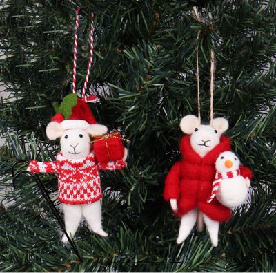 Trimits Needle Felting Kit - Mice Friends Duo