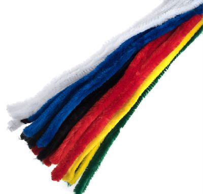12mm Chenille Wire Stems - Pack of 20 - 15cm