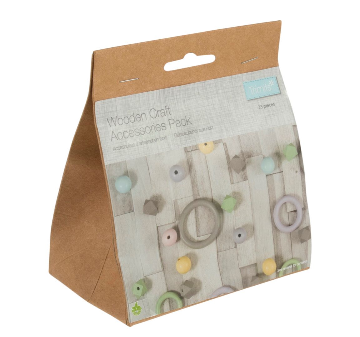 Macrame Accessories Pack - Pastels - 33 pieces