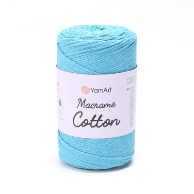 YarnArt Macrame Cotton 763 - Turquoise Blue YarnArt Macrame Cotton 763 - Turquoise Blue