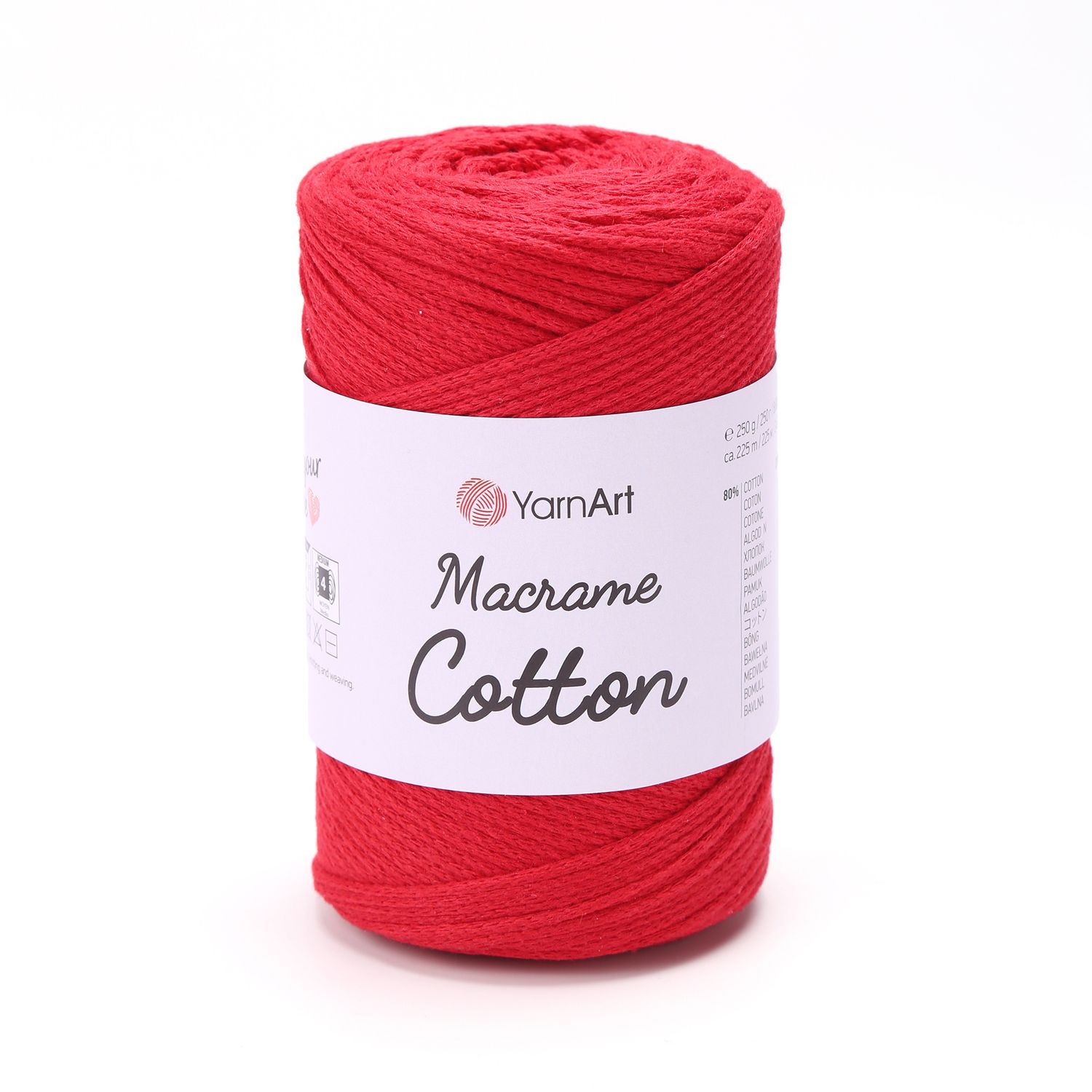 YarnArt Macrame Cotton 773 - Red